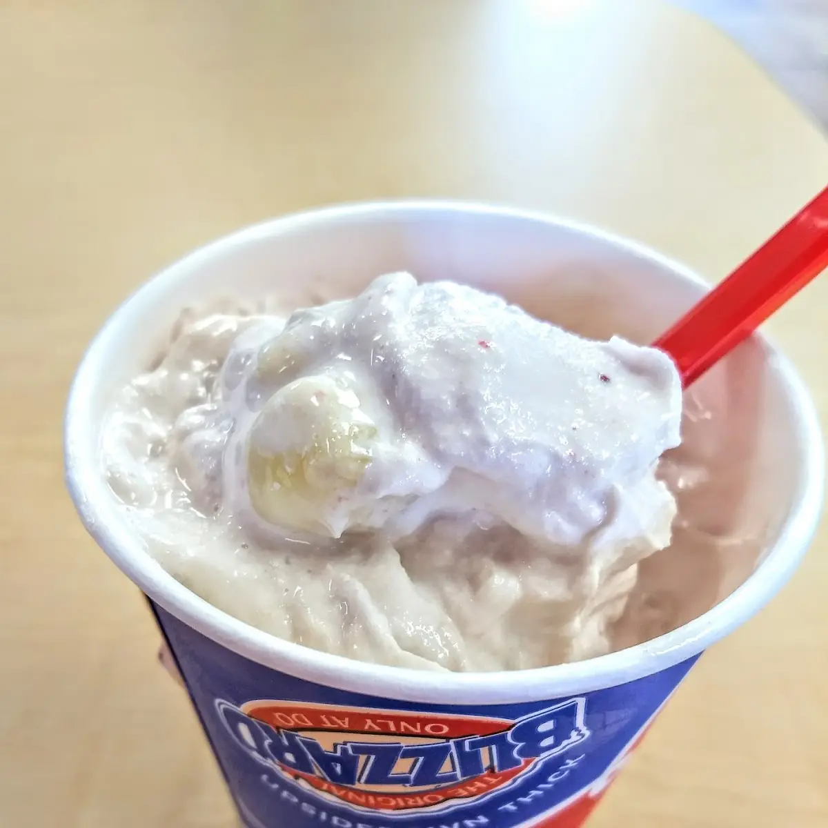Banana Split Blizzard mmm