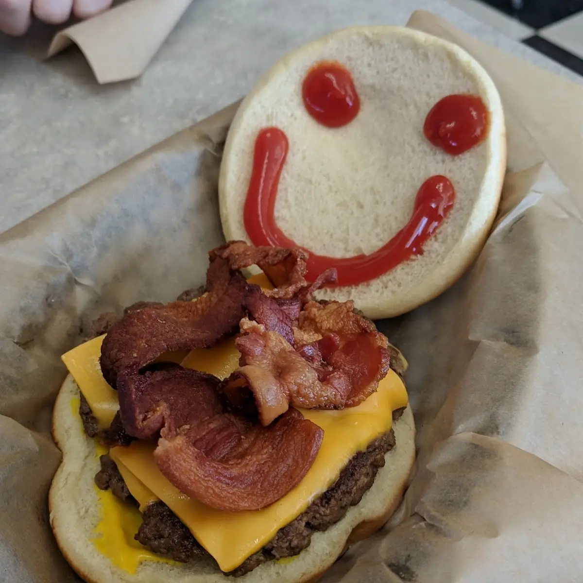 Lil' Bacon Cheeseburger