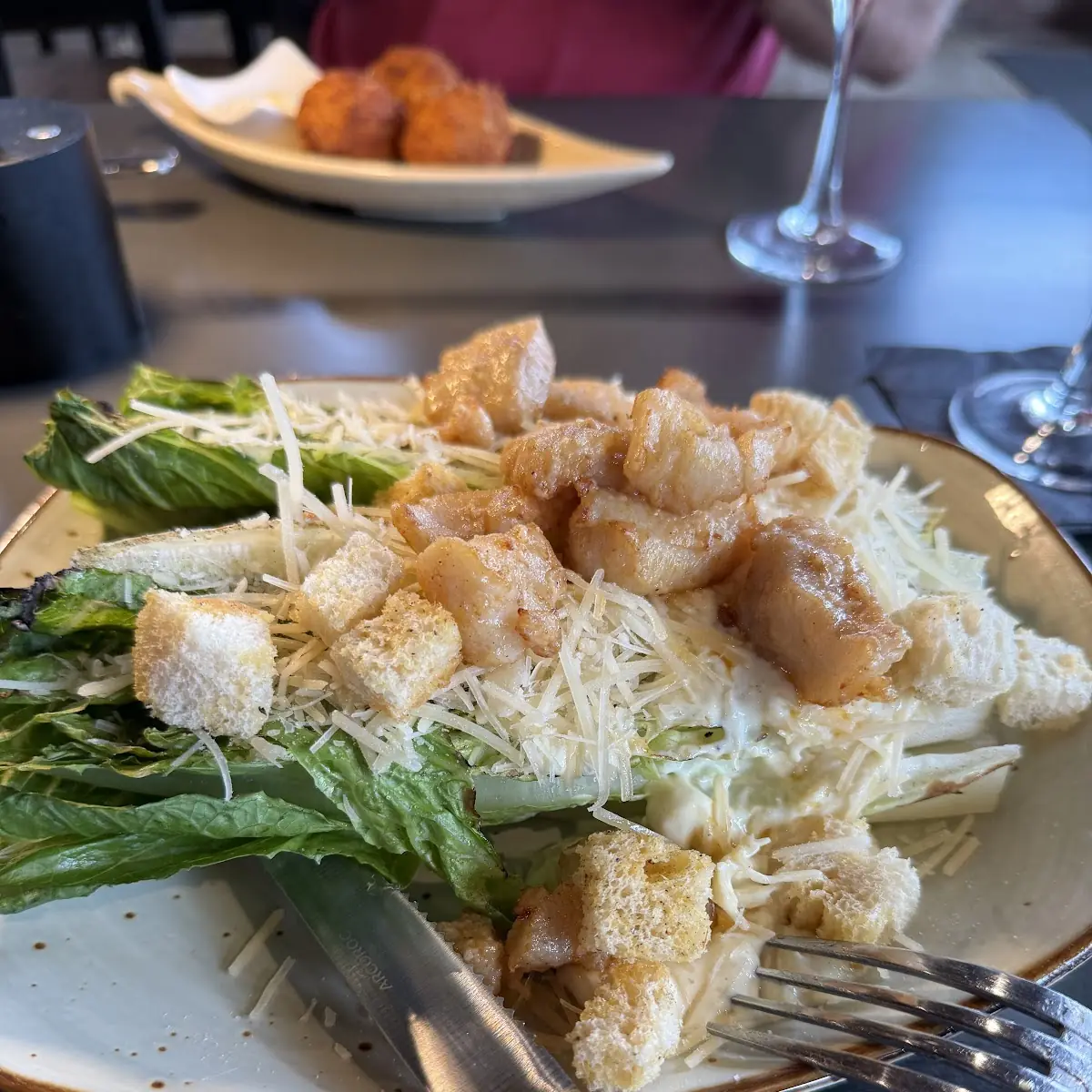 Grilled Caesar Salad a La Veronica