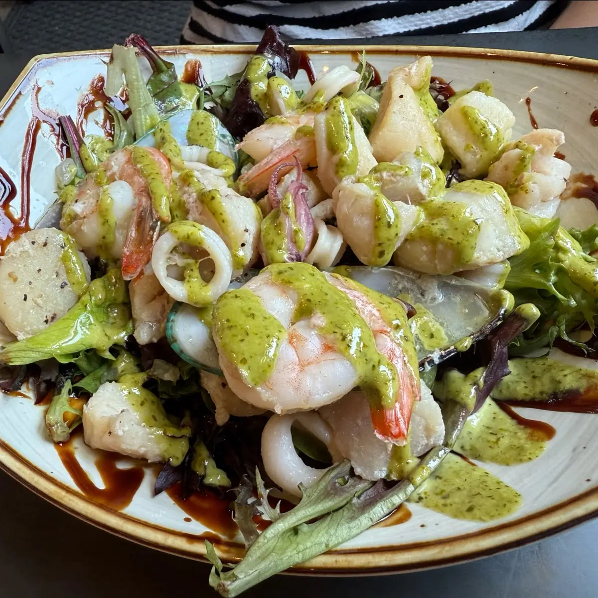 Seafood Salad a La Isabella