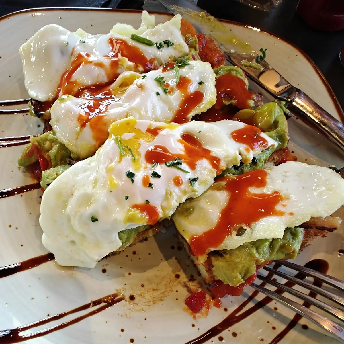 Side of Eggs on Top