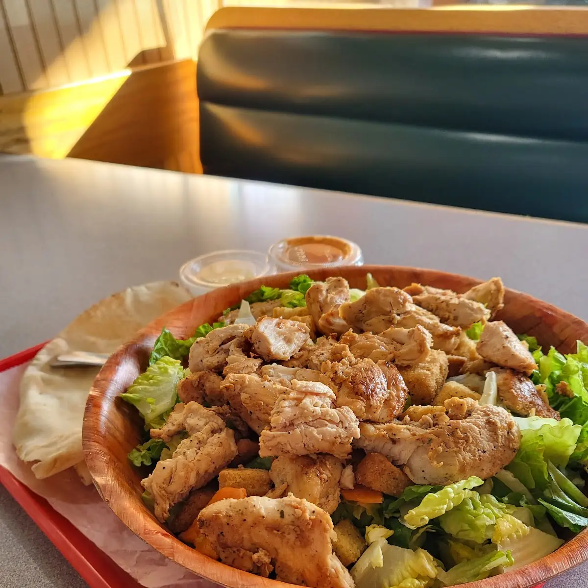 Caesar Salad with Grilled Chicken