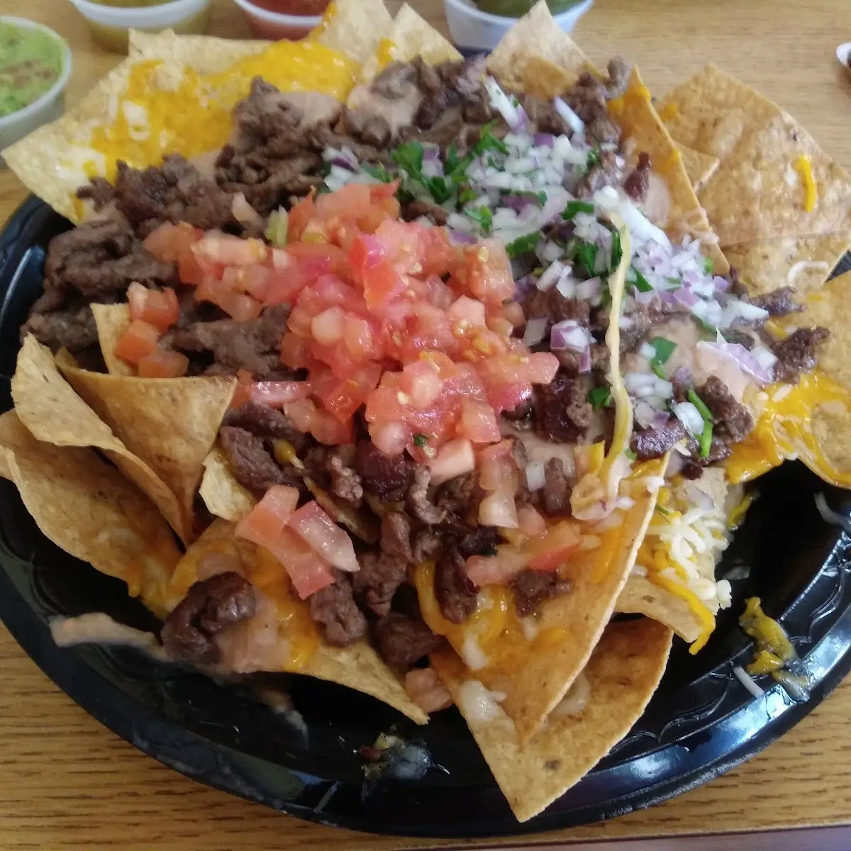 Carne Asada Nachos Supreme