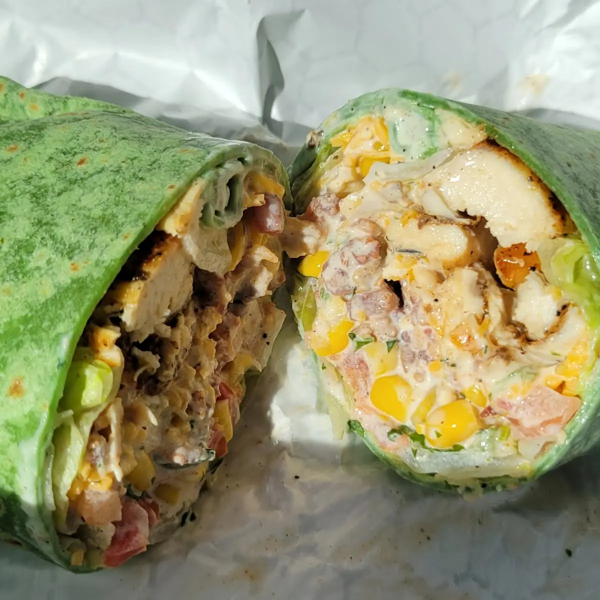 Grilled Chicken Wrap