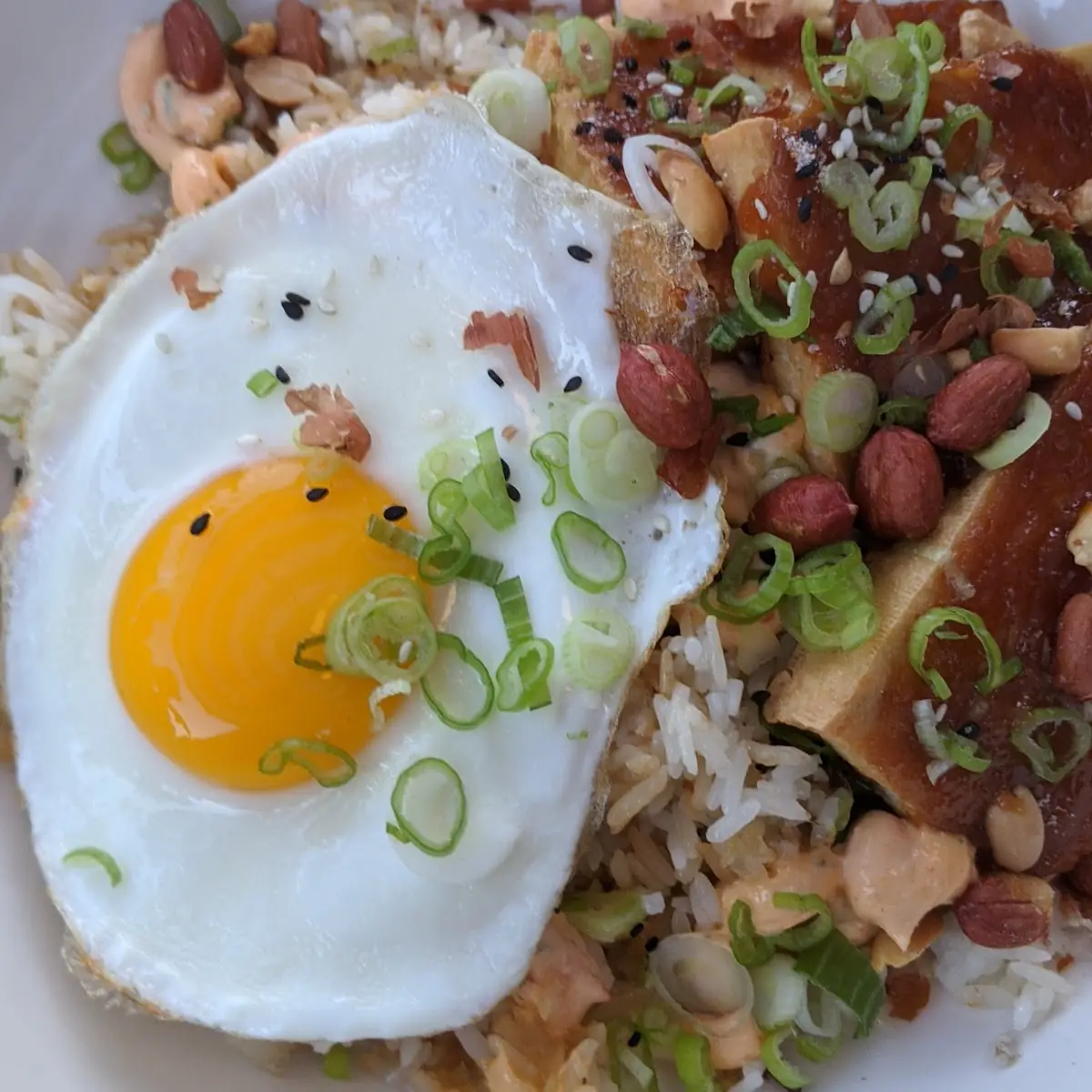 Fried Rice Bowl & Local Egga