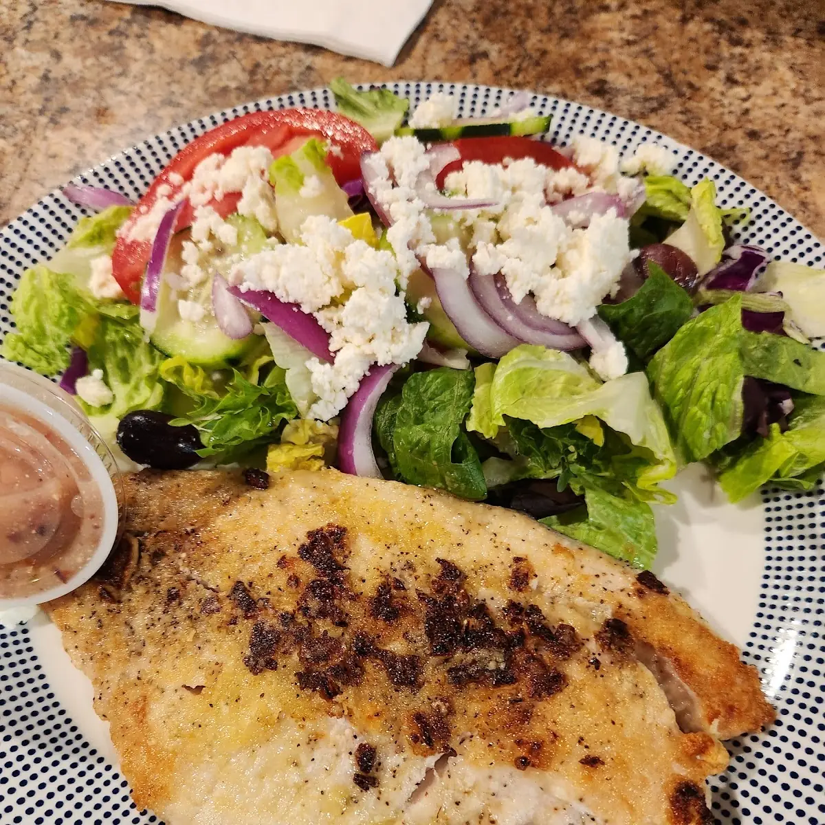 Red Fish Salad