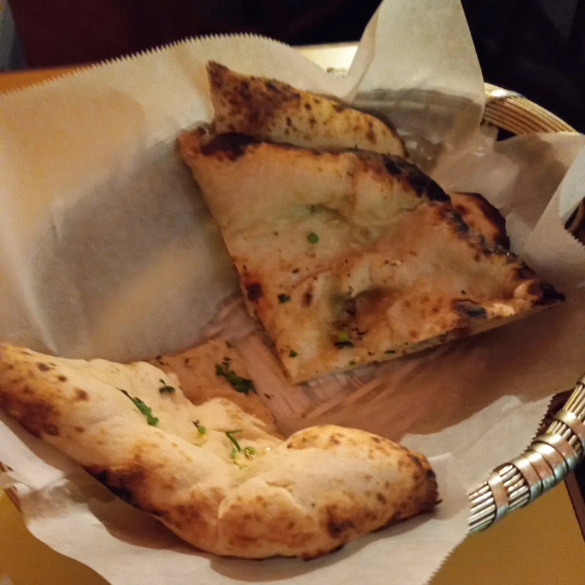 Cilantro Garlic Naan