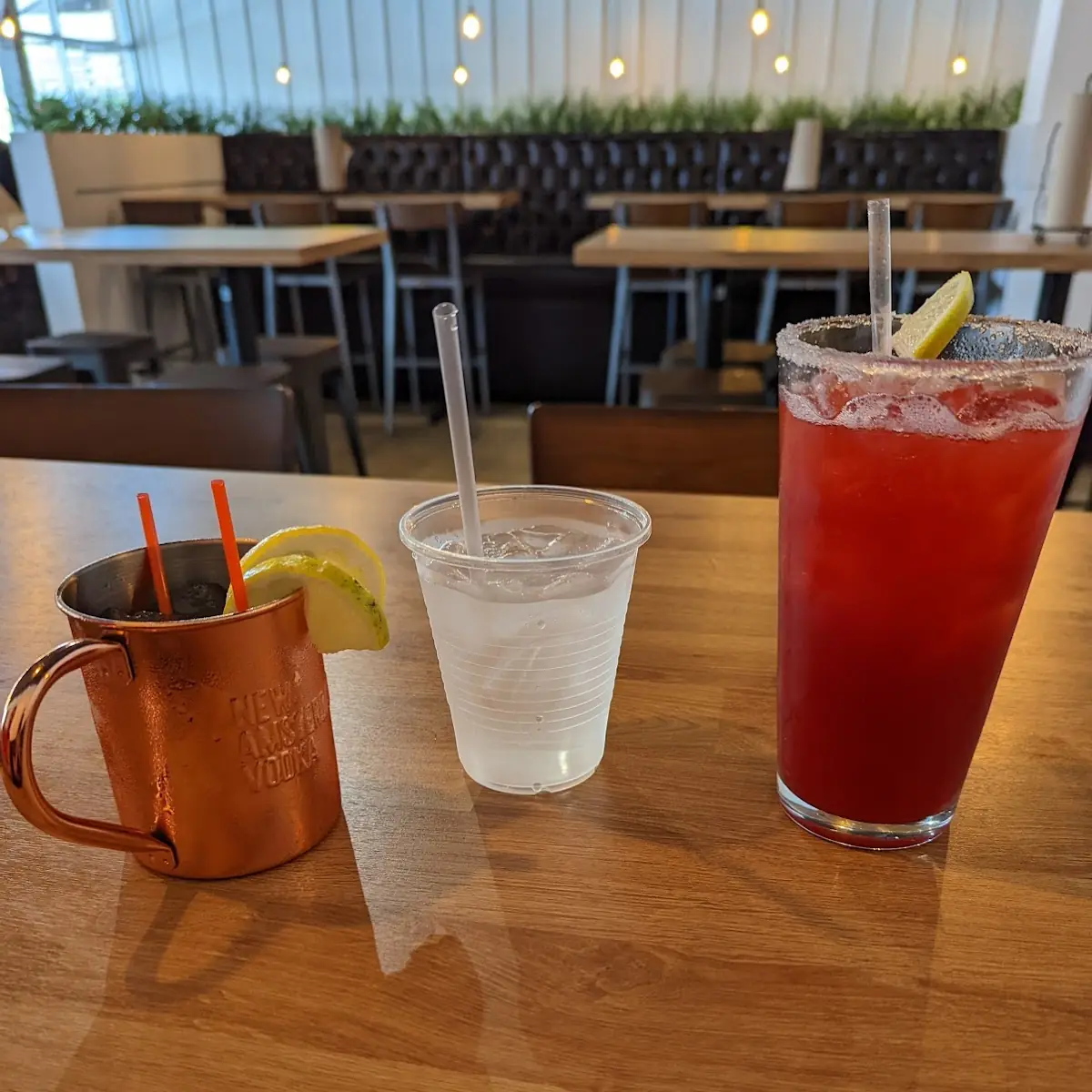 Strawberry Margarita & Moscow Mule
