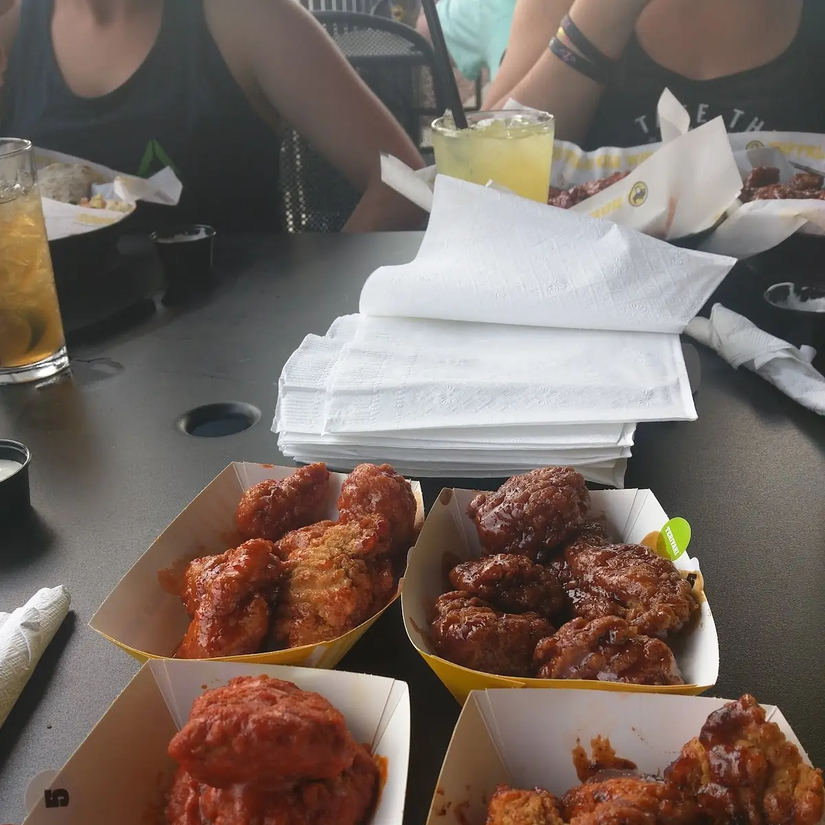 Chicken Wings and Fries