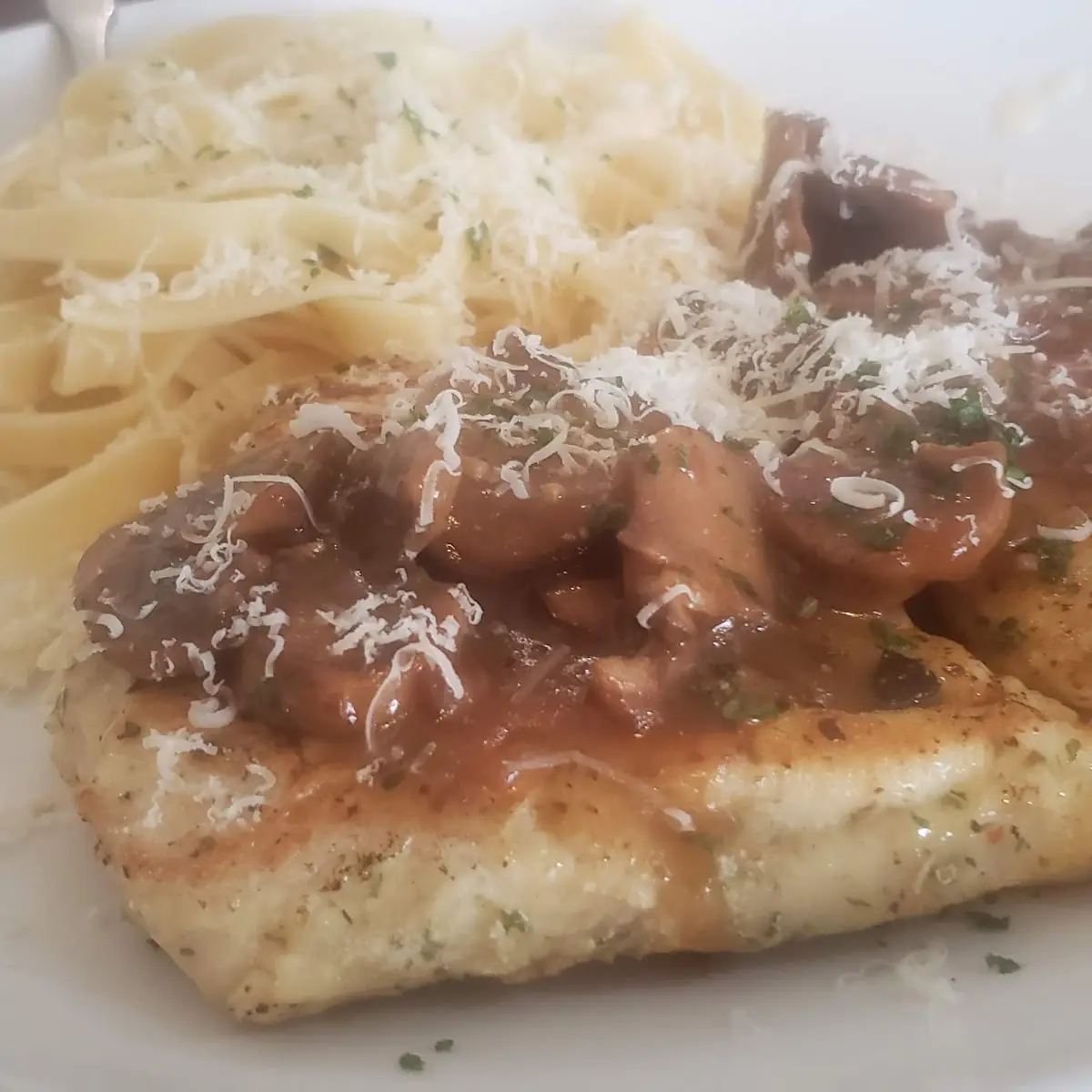 Stuffed Chicken Marsala