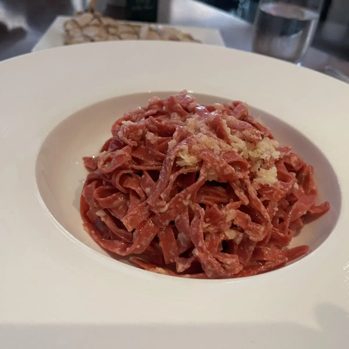 Fettuccine Al Vino Rosso
