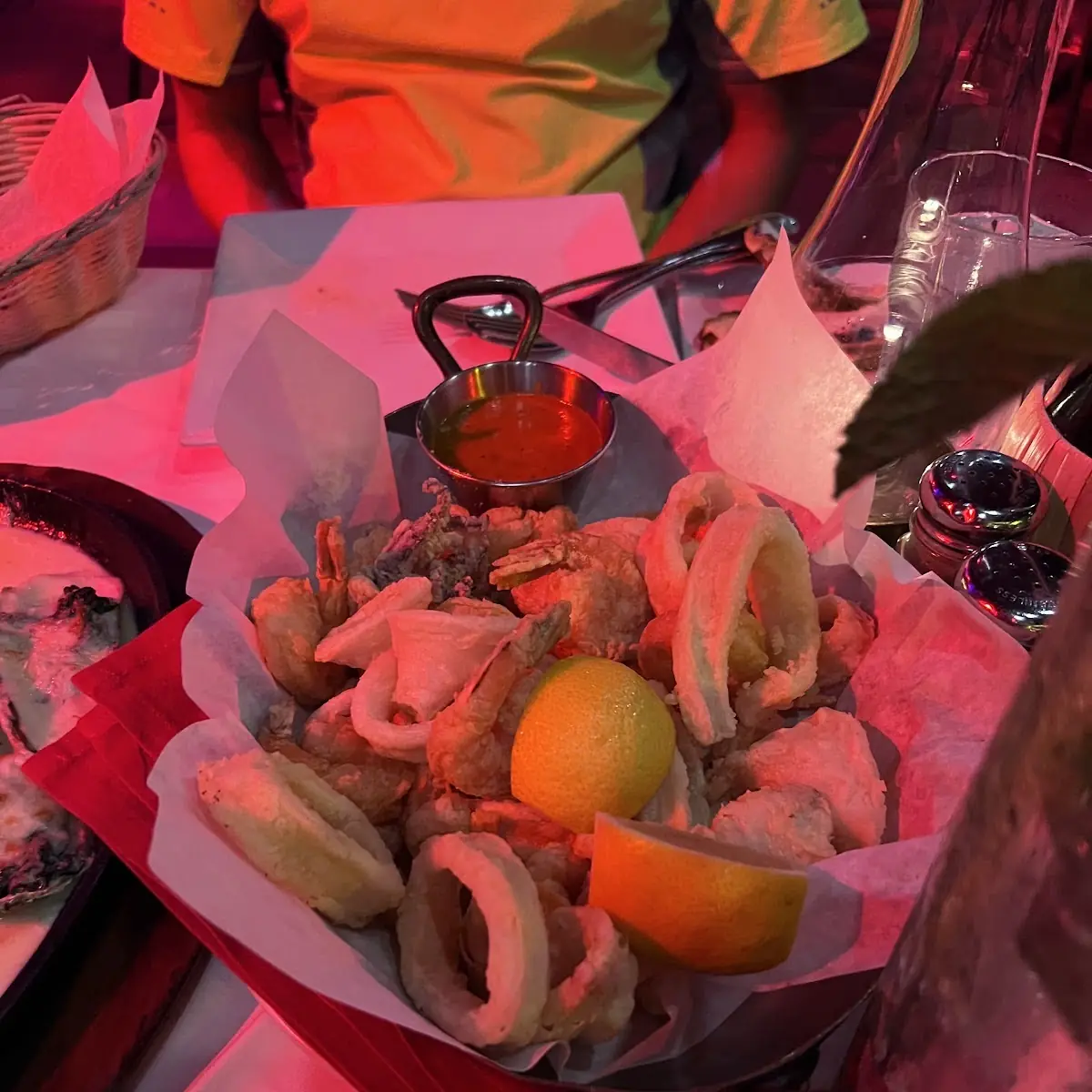 Deep Fried Shrimp and Calamari
