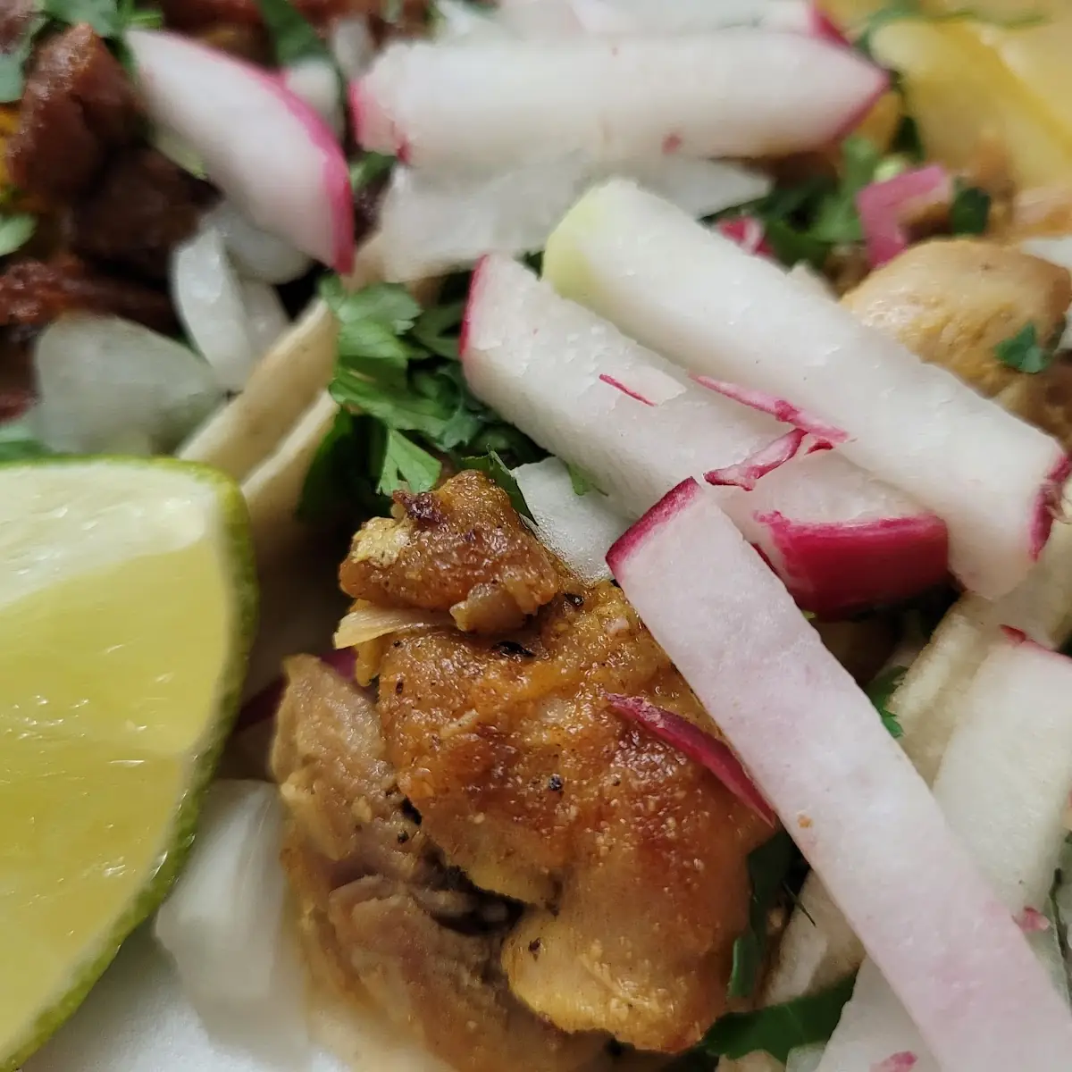 Pollo Asado Taco
