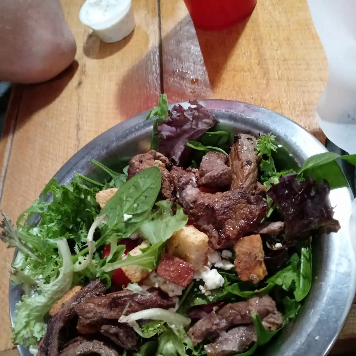Steak Salade Verte