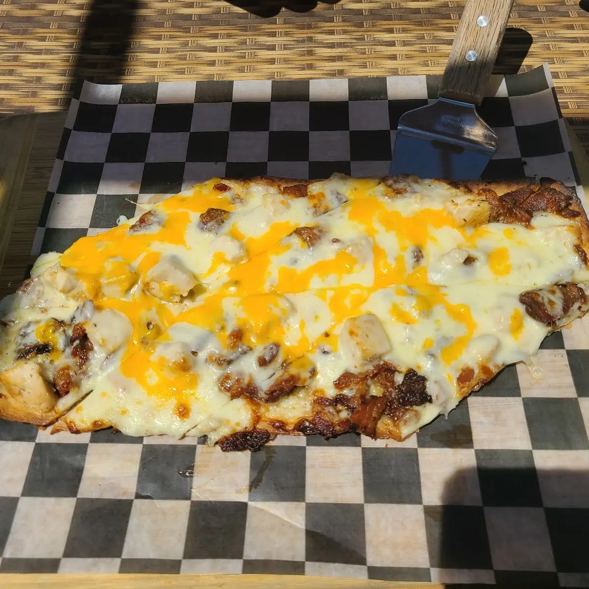 Chicken Bacon Ranch Flatbread