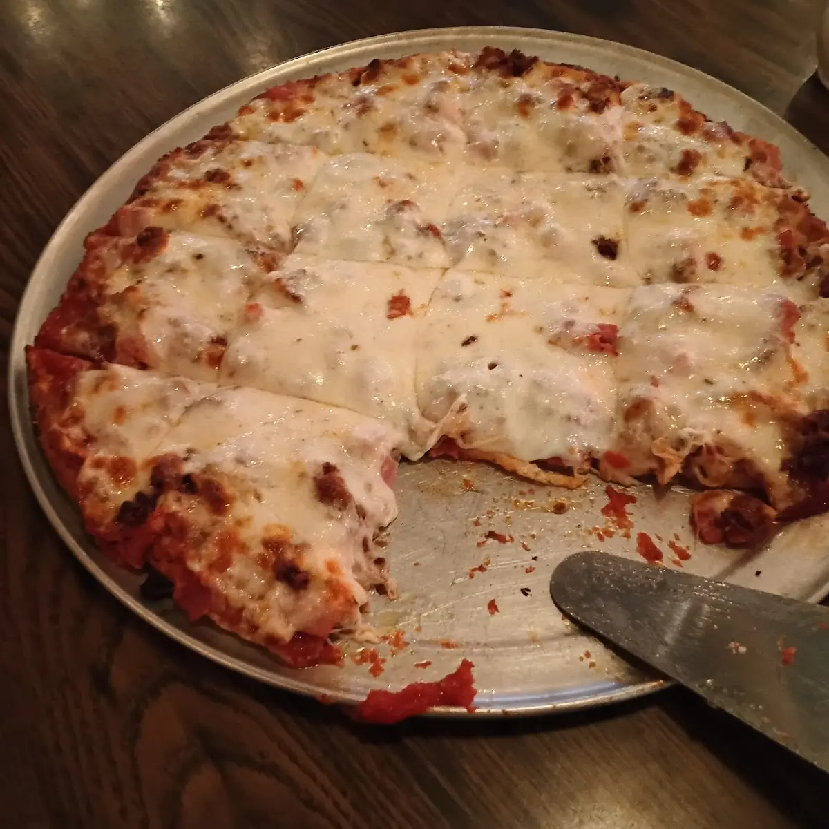 Pepperoni and Sausage Pizza
