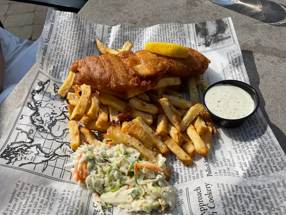 Fish and Chips, Iron Goat Pub & Grill