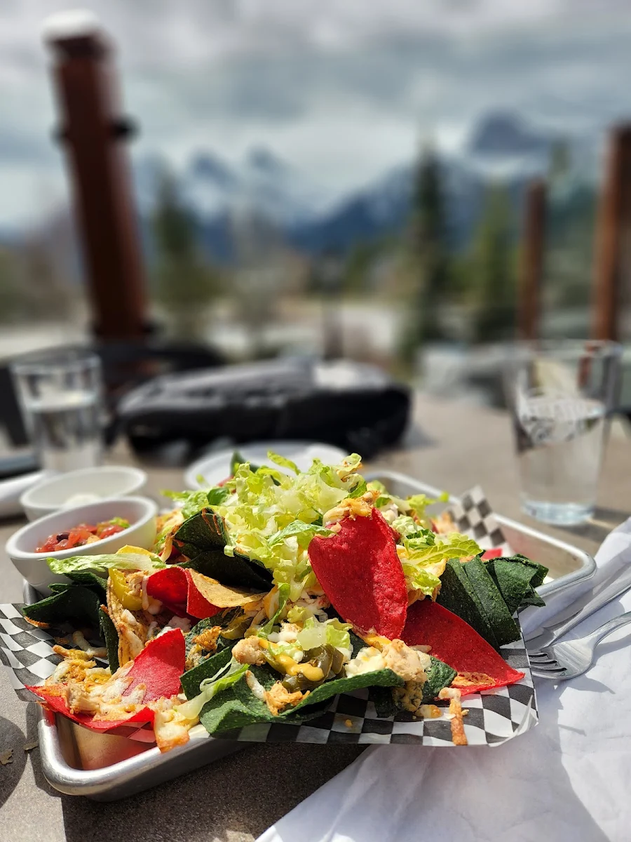 Nachos with Cheese, Iron Goat Pub & Grill