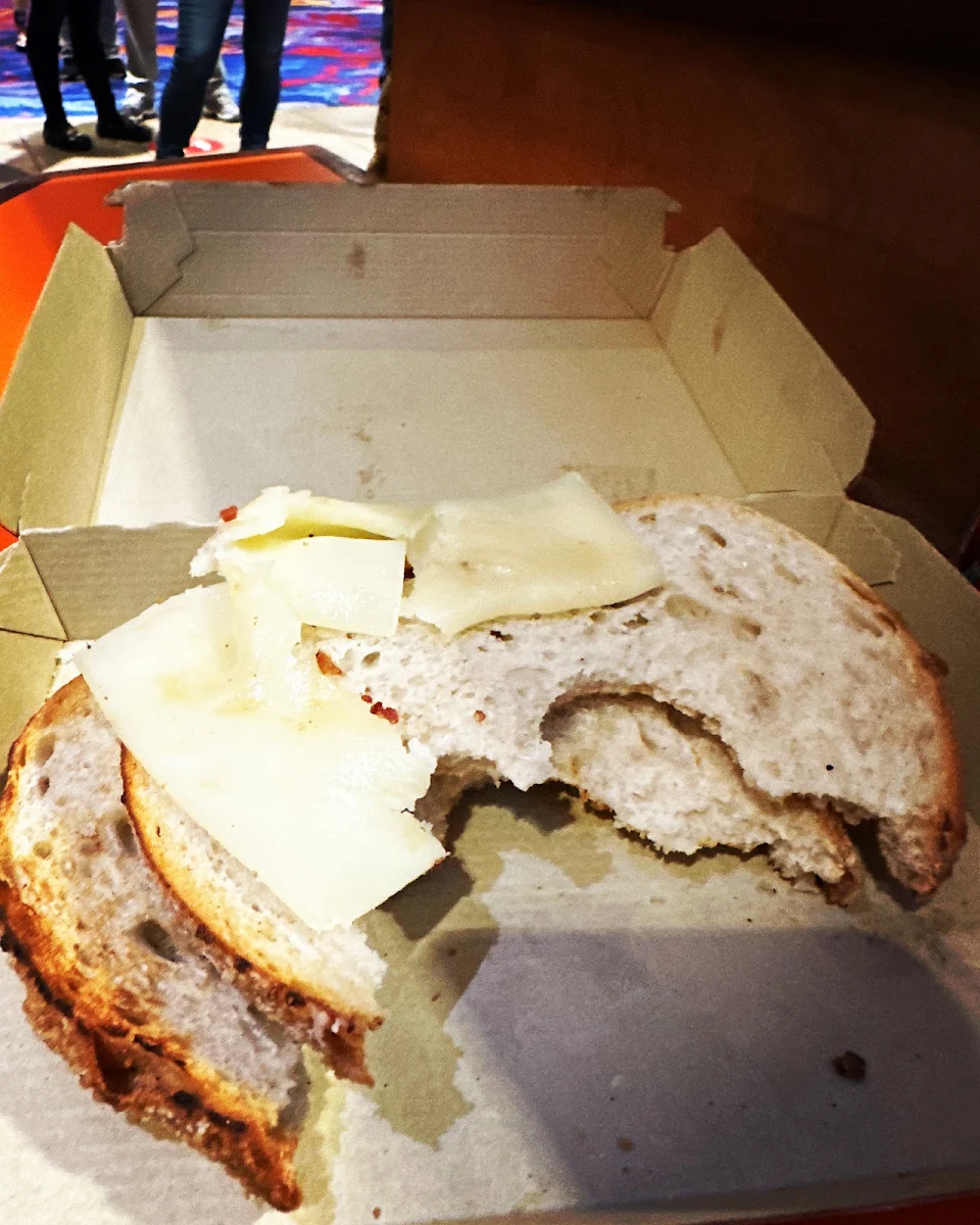 Sourdough Bacon Egg and Cheese