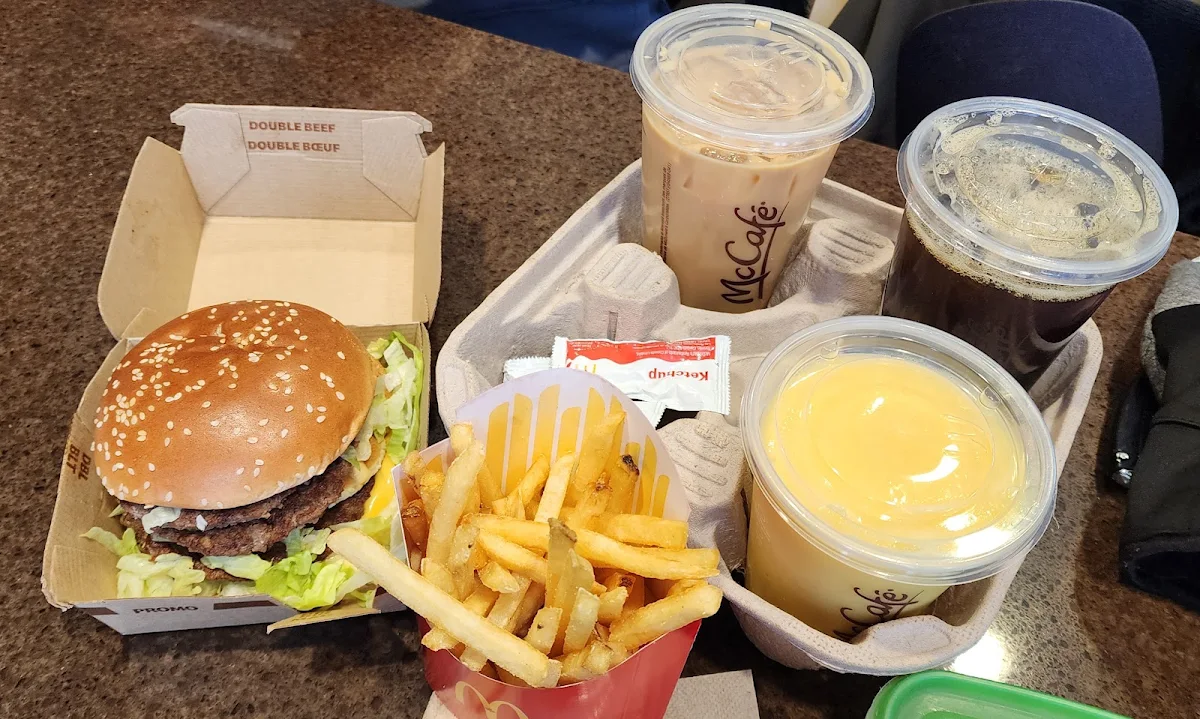 Double Big Mac Extra Value Meal Ice Coffee & Smoothy, McDonald's