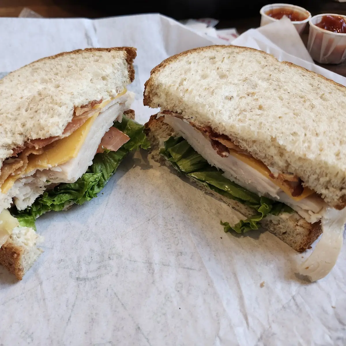 Turkey Bacon Ranch Club Sandwich