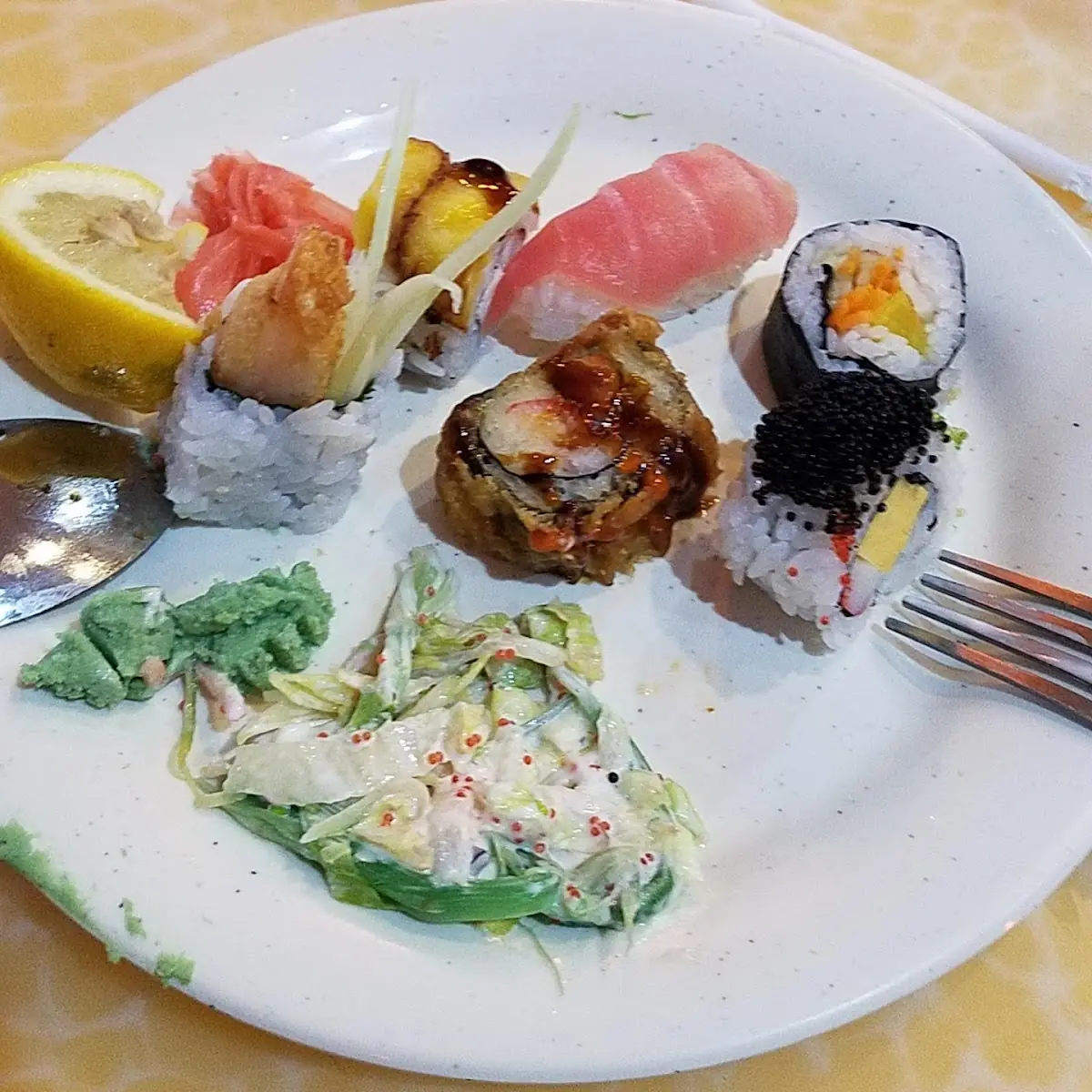 Sushi and Sashimi Combo