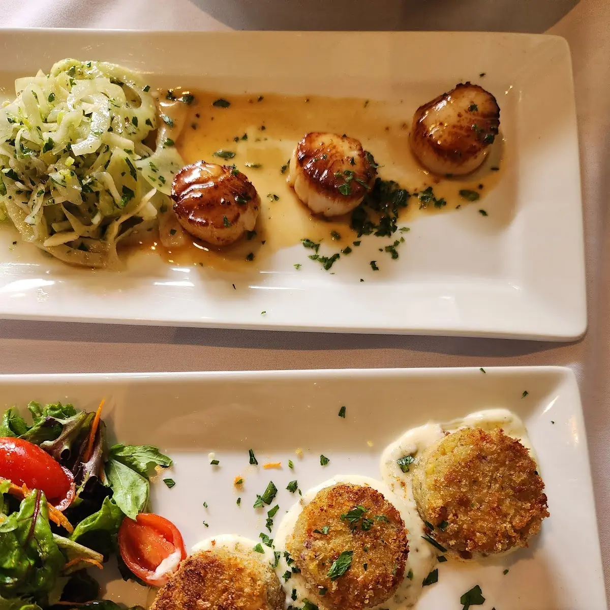 Pan Seared Day Boat Scallops