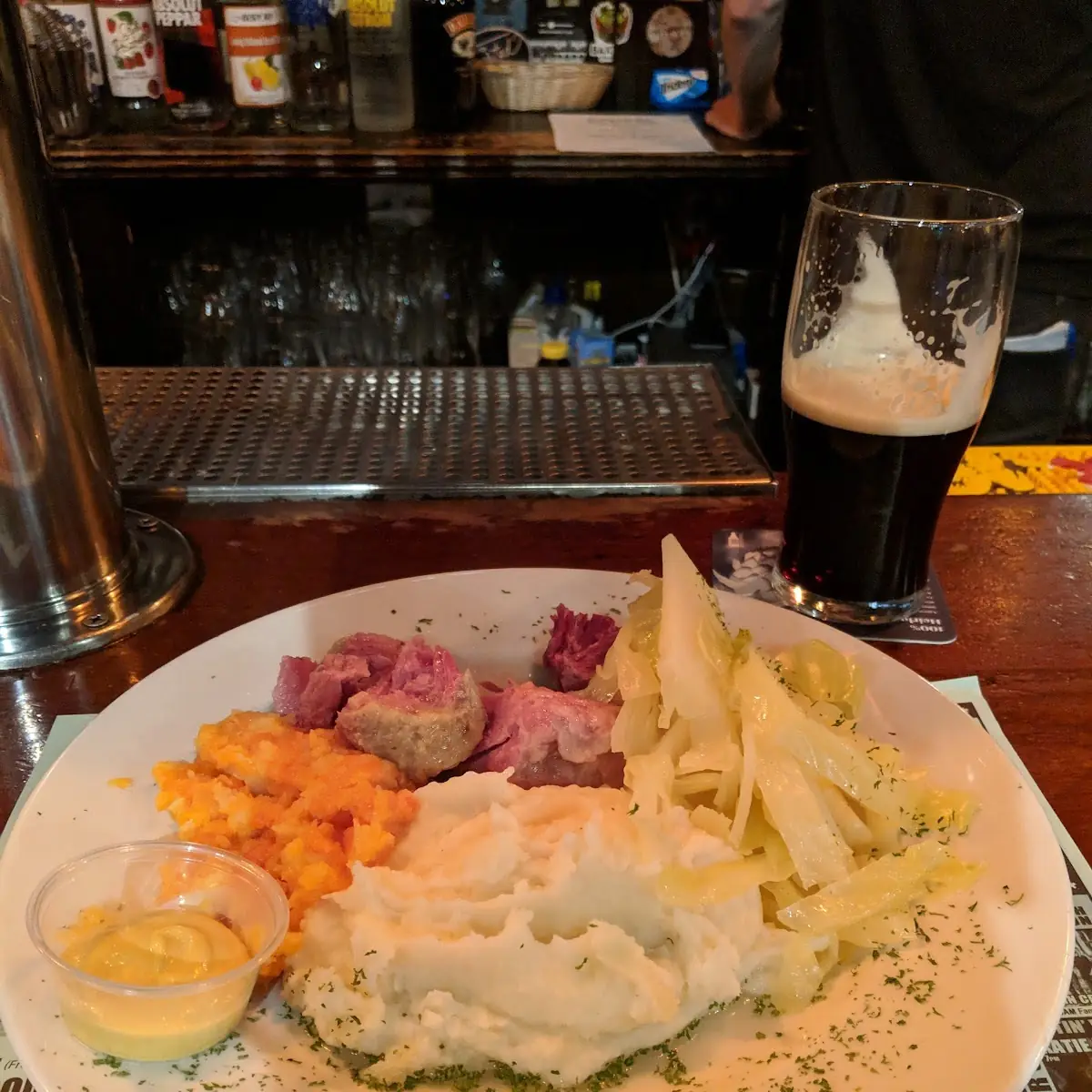 Corned Beef and Cabbage Happy Saint Patrick's Day