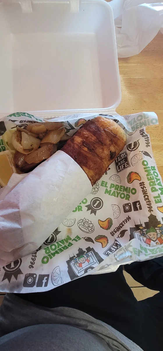 Bacon Wrapped Burrito
