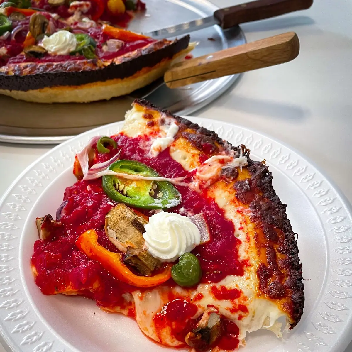 Veggie Pizza Slice