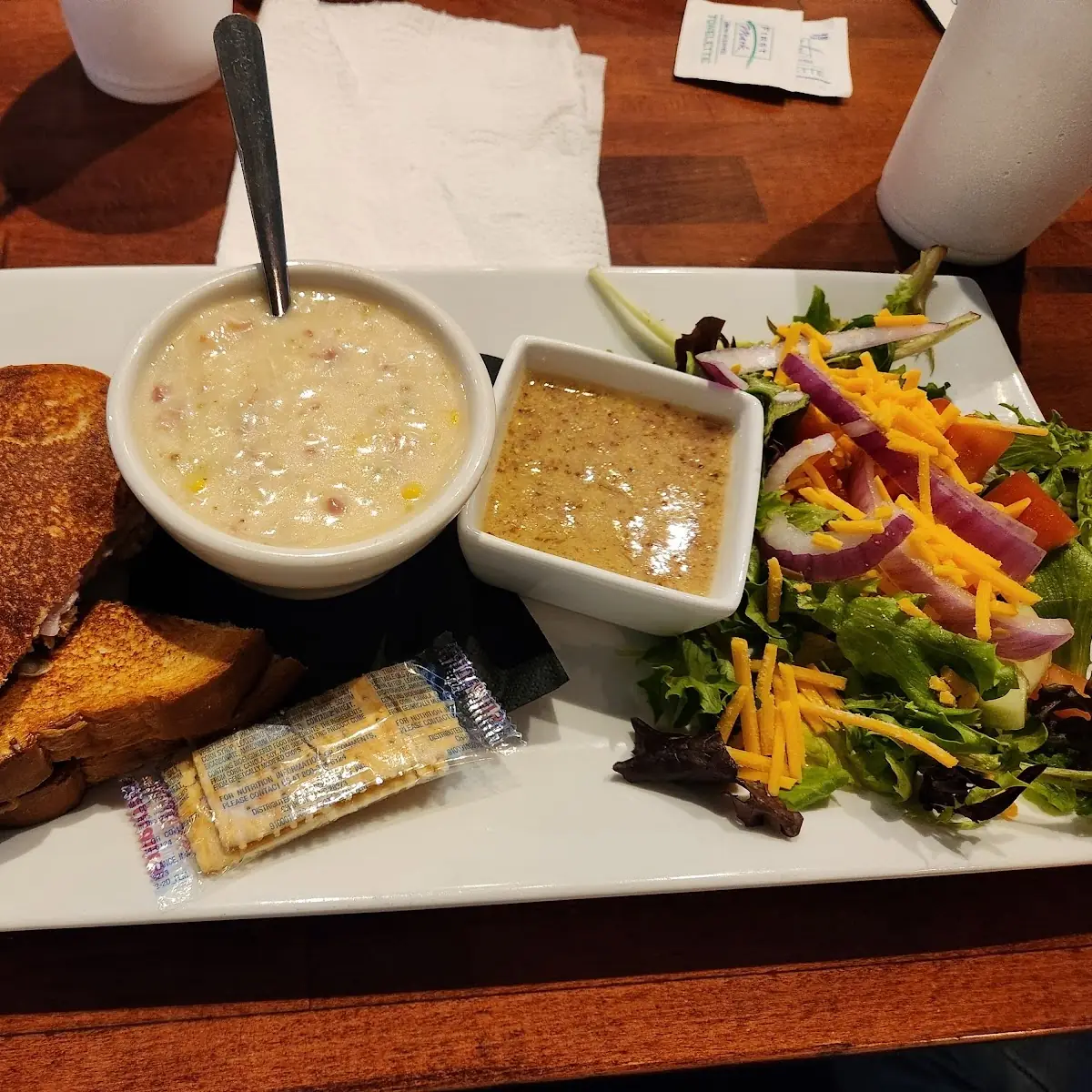 Sandwich Soup and Sandwich
