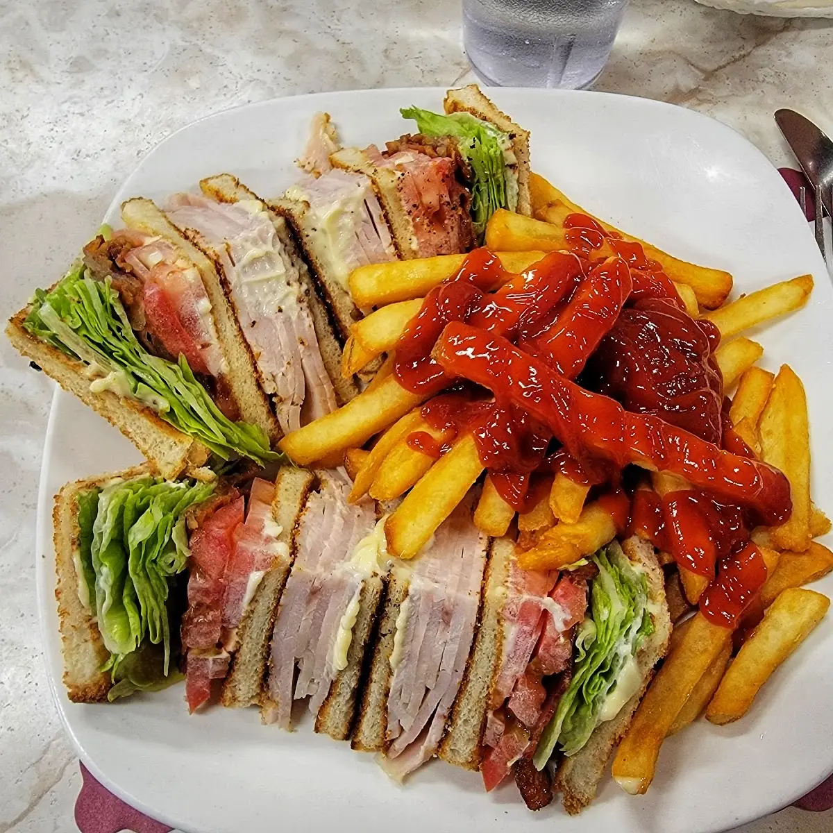 Turkey Club Sandwich