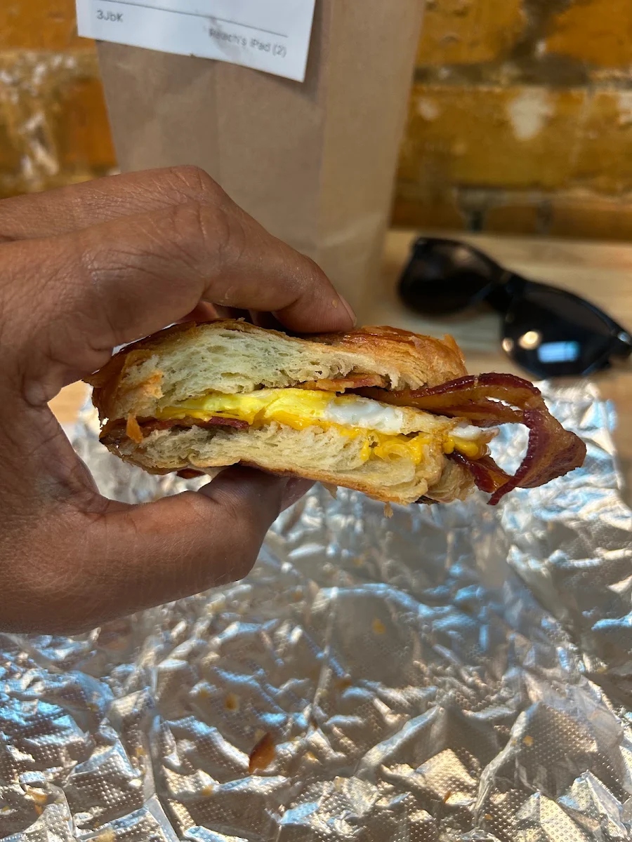Bacon Egg and Cheese Croissant
