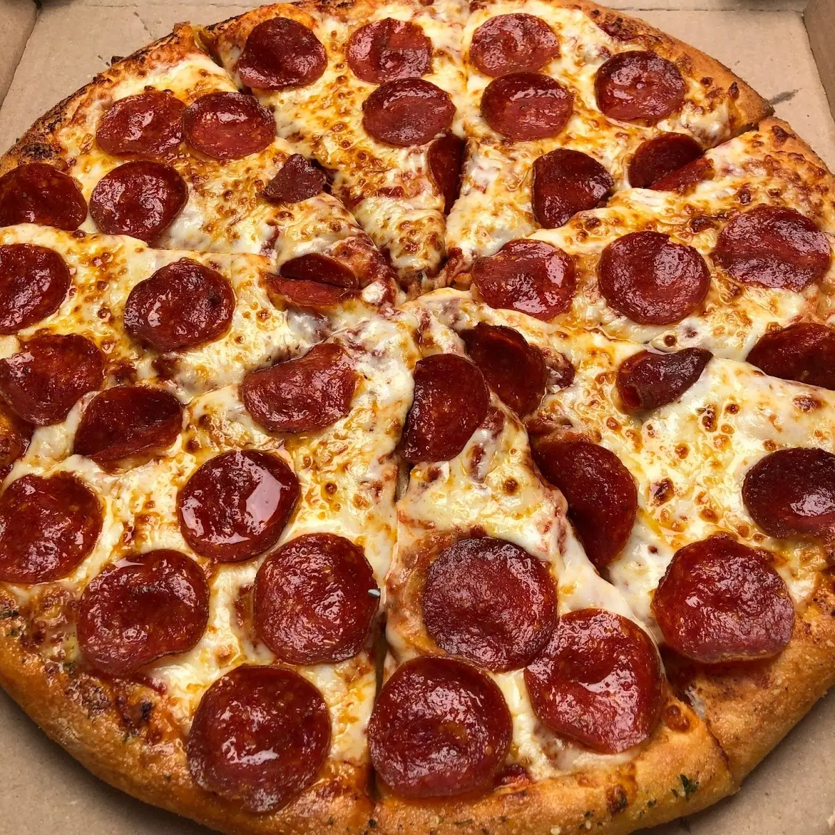 Pepperoni Pizza with Bacon Pizza