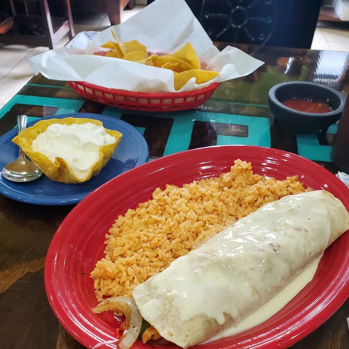 Chile Relleno Hard Taco & Rice