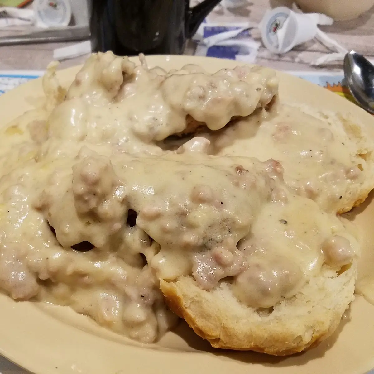 Chicken Biscuits and Gravy