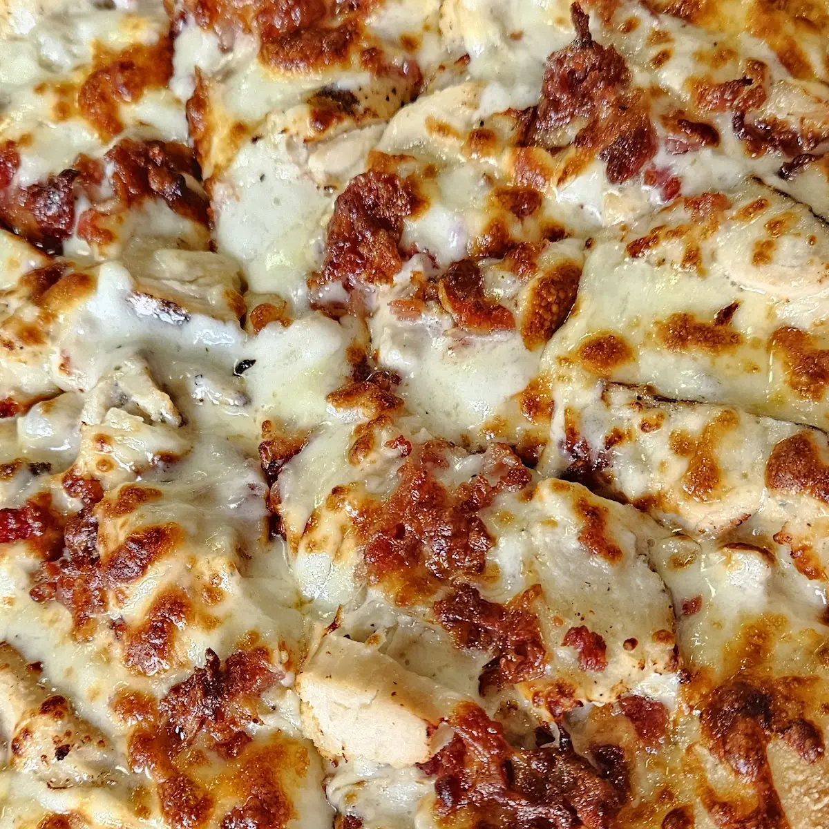 Chicken Bacon Ranch Pizza