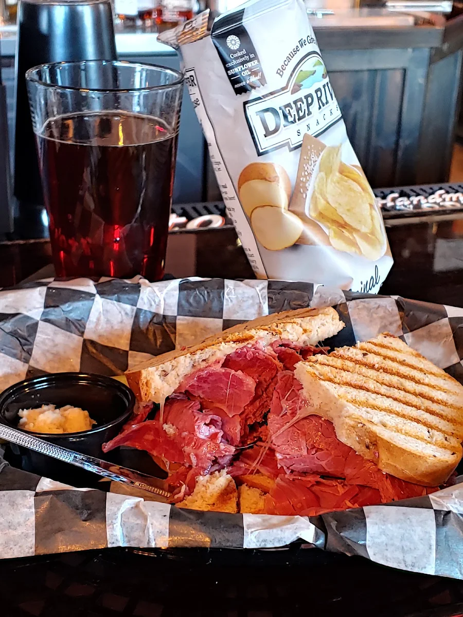 Corned Beef on Rye with Irish Red Ale