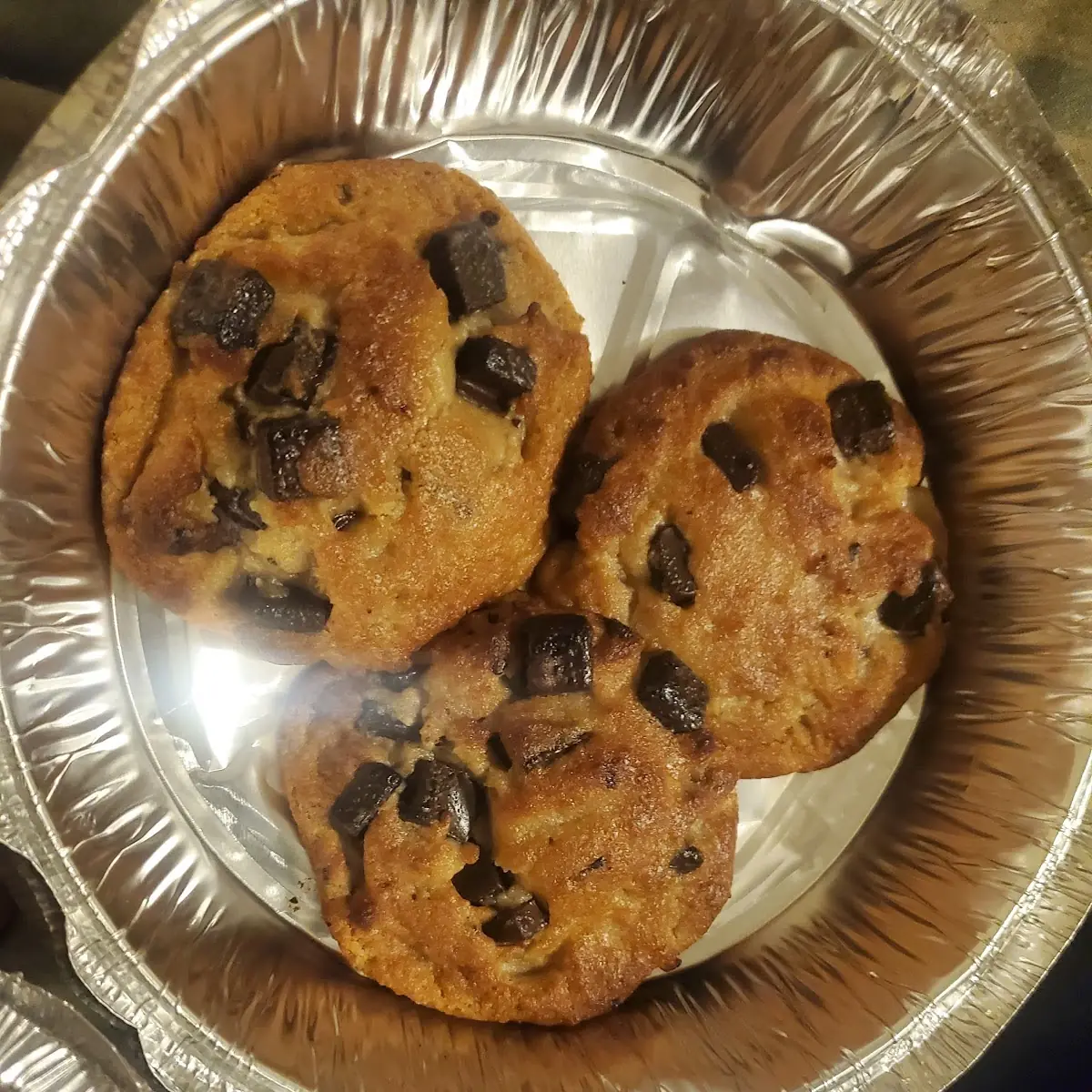 Half Baked Chocolate Chip Cookies
