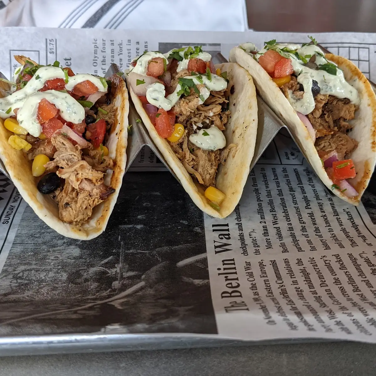 Jackass Jerked Chicken Tacos