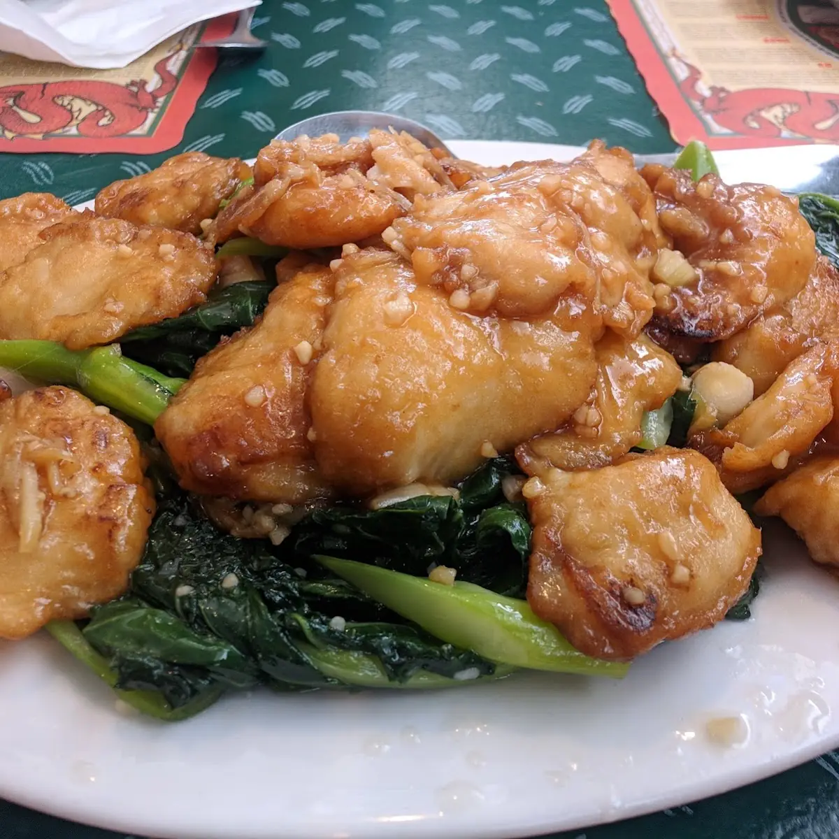 Fish Fillet w Chinese Broccoli