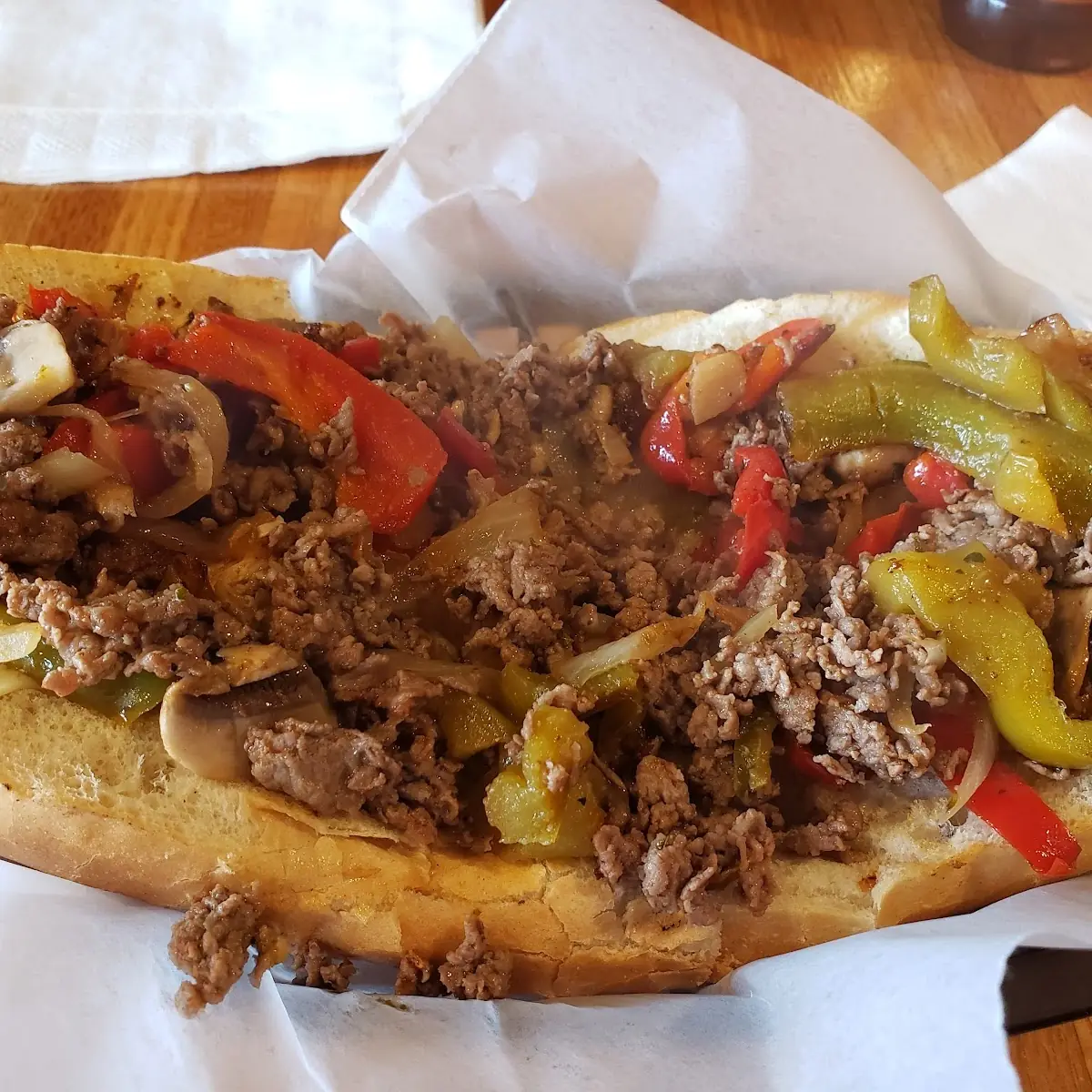Small Onion Steak Sub