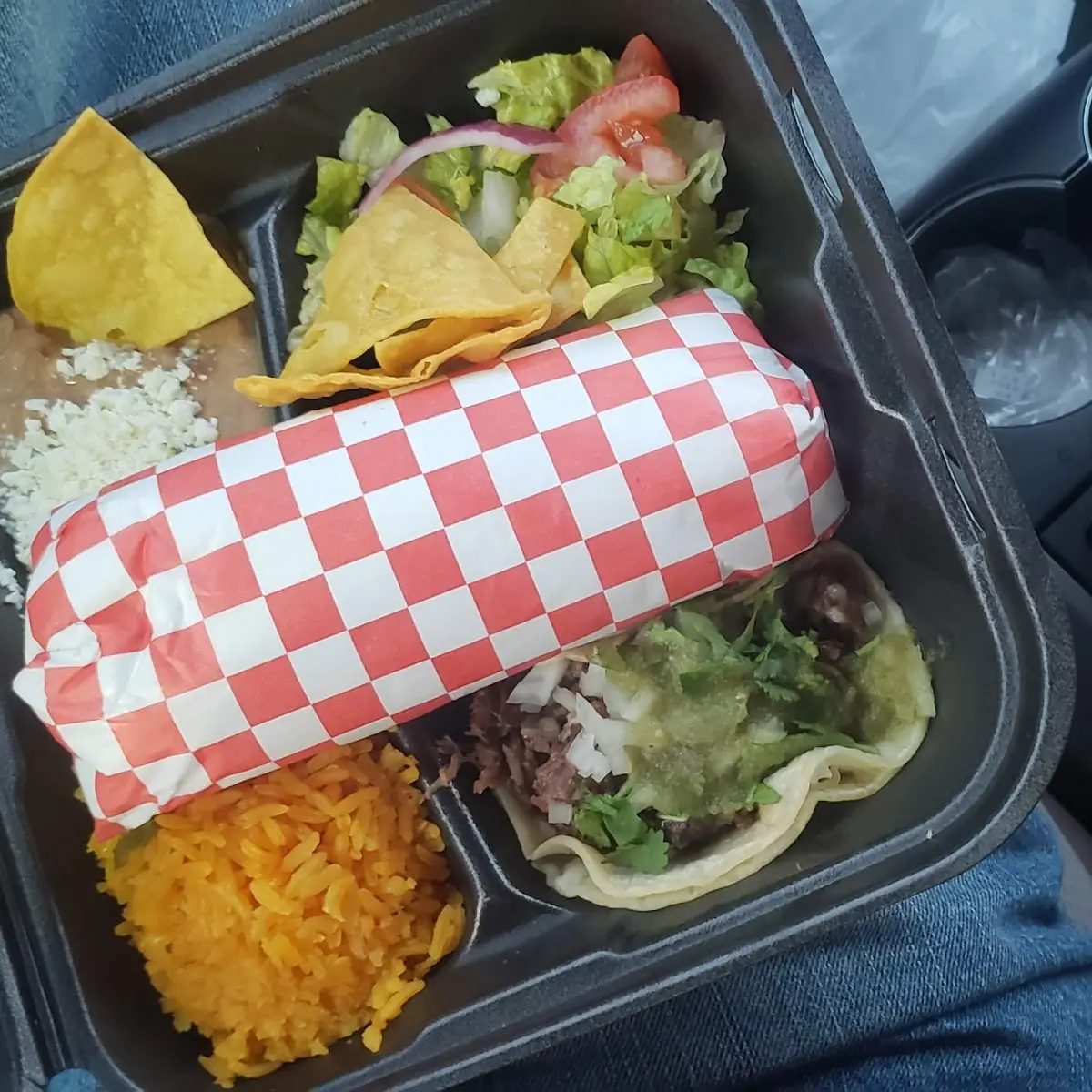 Taco Burrito Combo