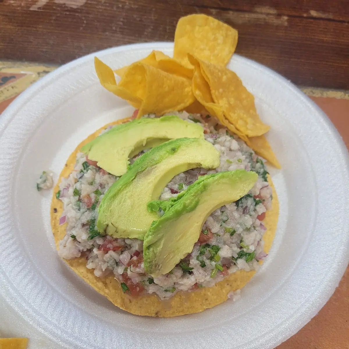 Tostada Ceviche