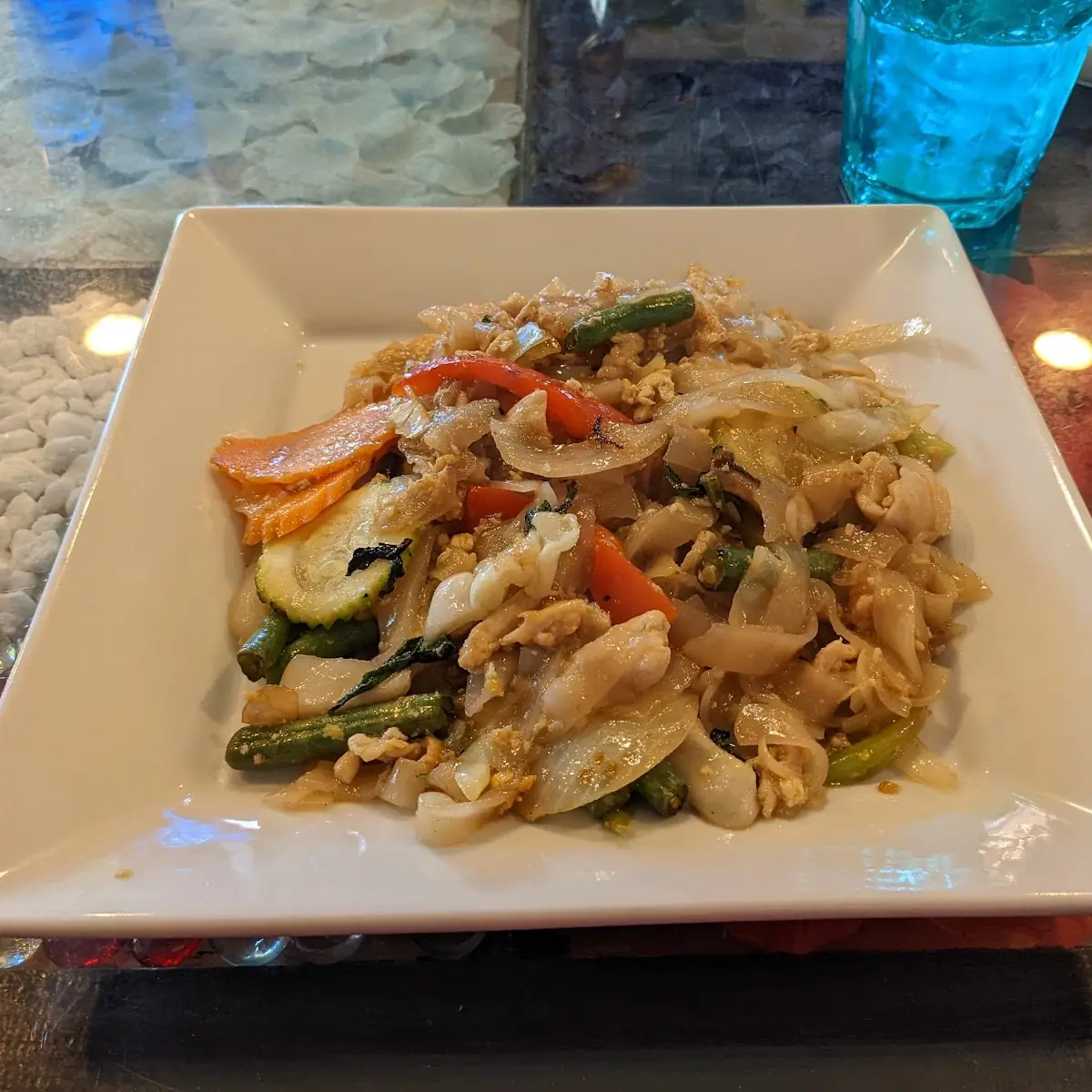 Drunken Noodles Pad Kee Mao