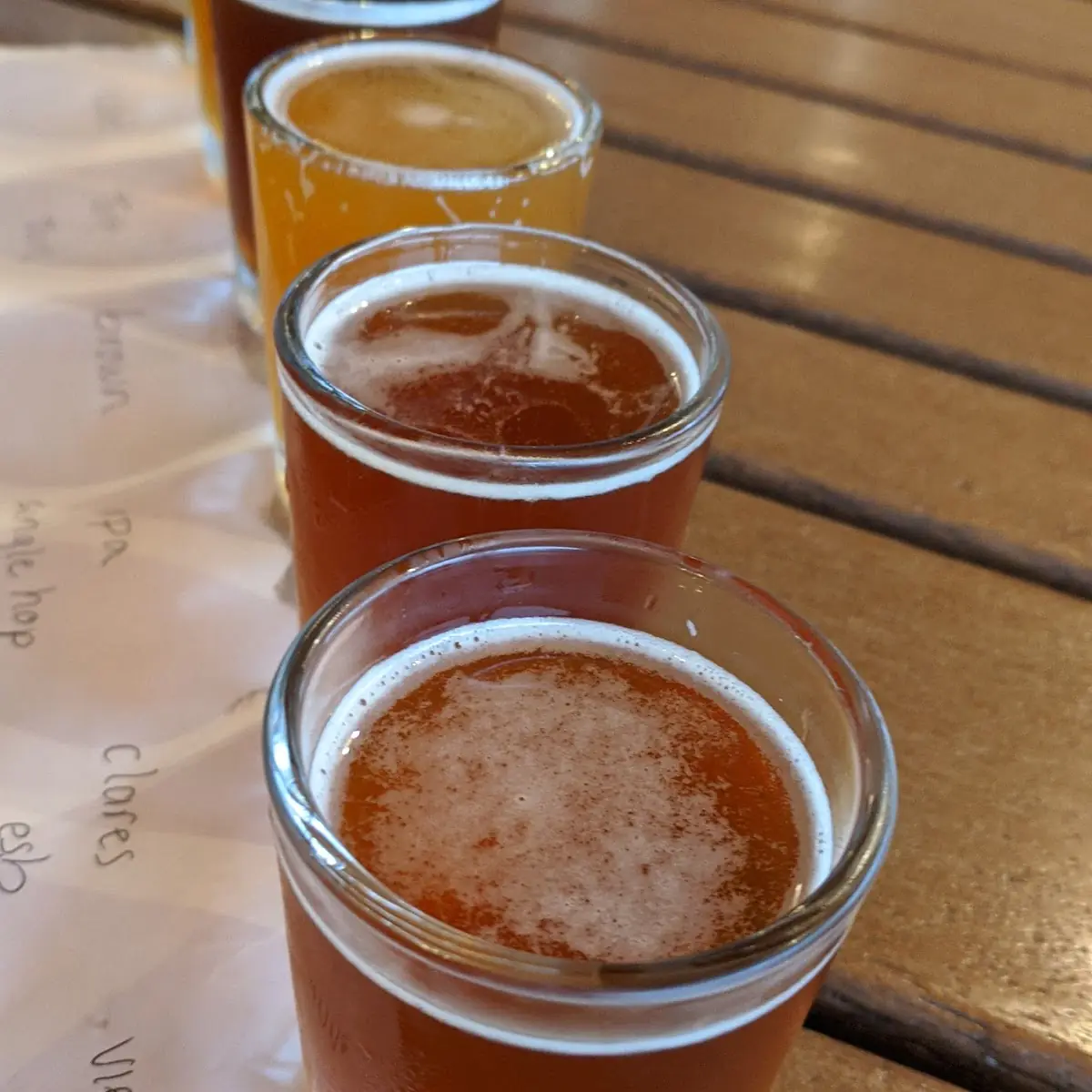Craft Beer Flight