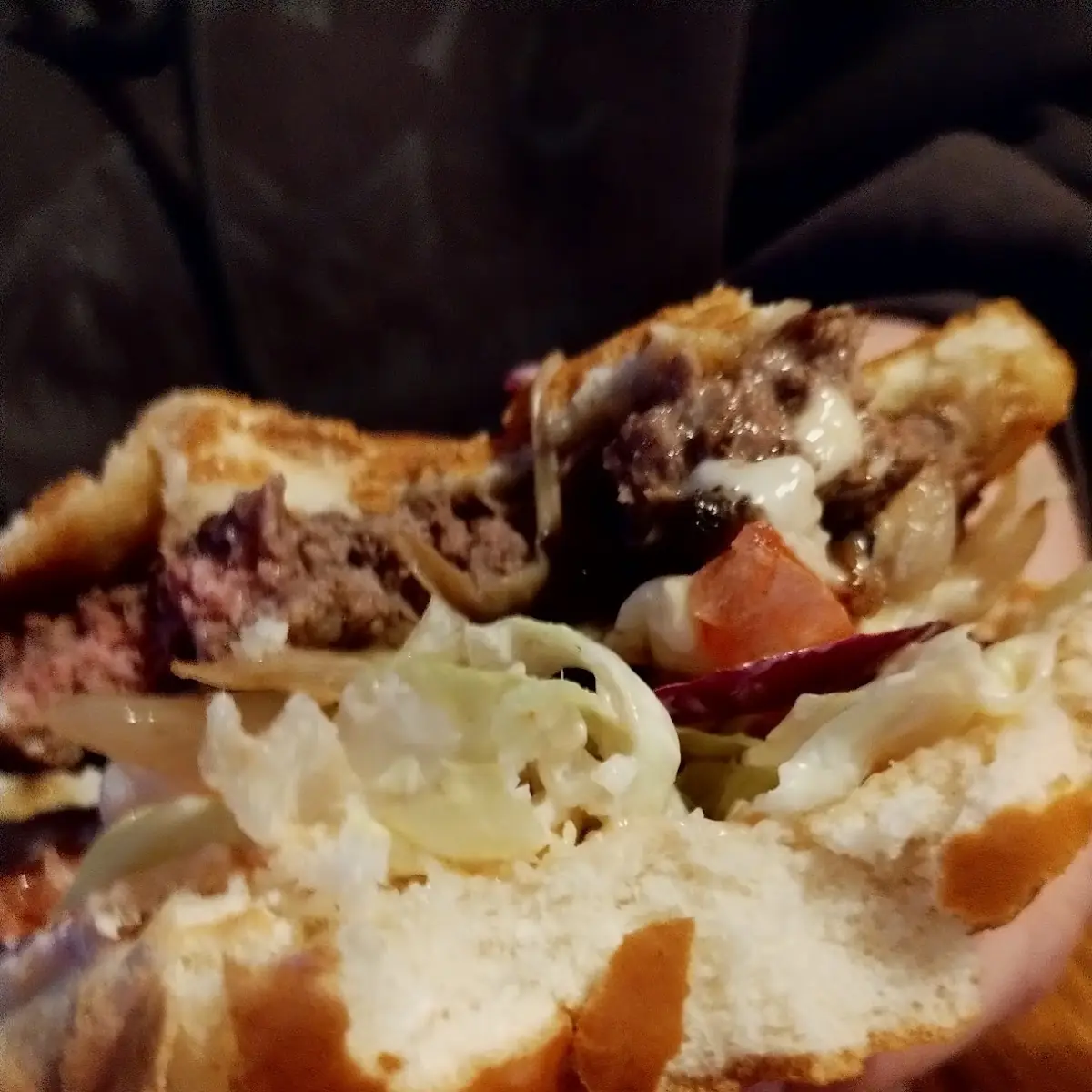 Mushroom Swiss Burger