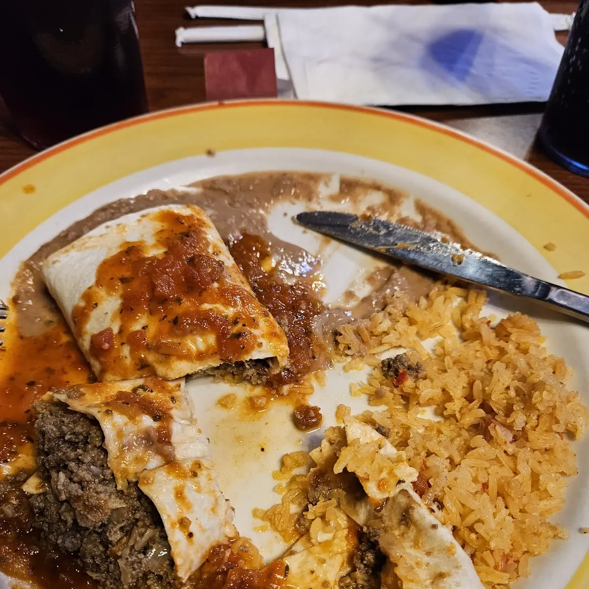 Beef Burrito Deluxe