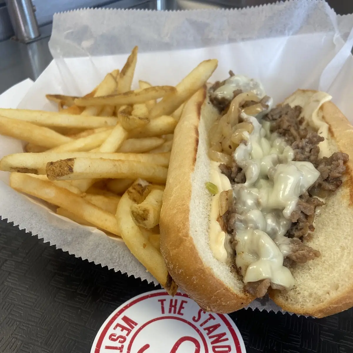 Philly Cheese Steak with Fries