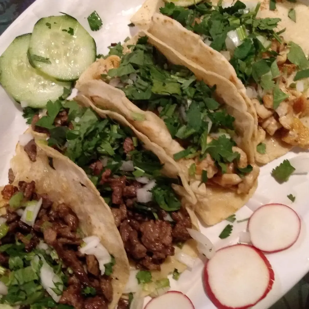 Steak N Chicken Taco's